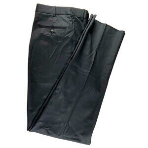 JB Britches Nordstrom Men’s 44x38 Charcoal Wool Dress Pants Raw Hem New